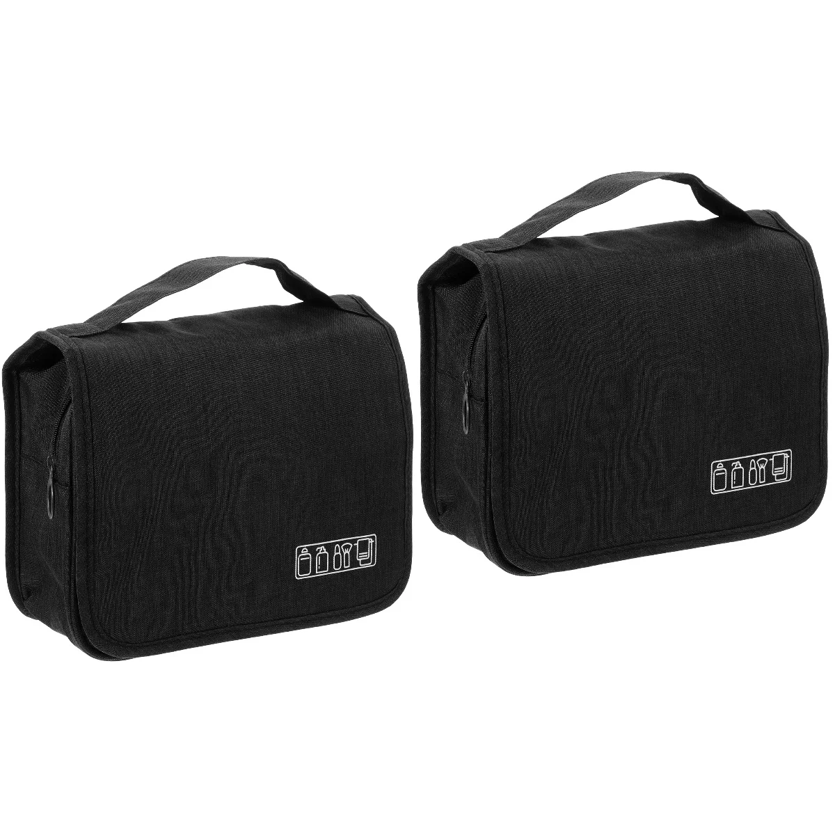 

2pcs Travel Wash Bag Bag Makeup Bag Inner Hanging Hook Toiletry Bag