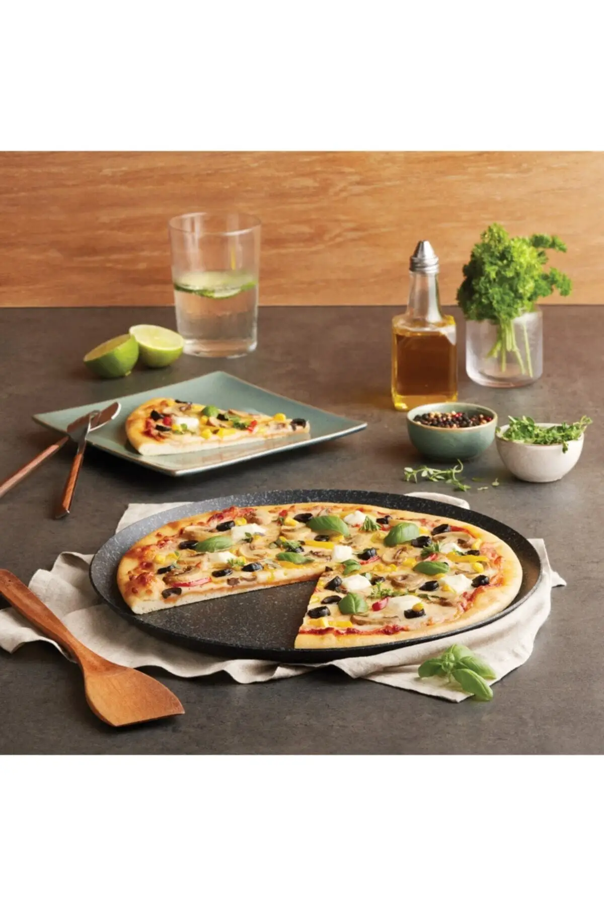 

Mutfaksever Biogranit Grey Pizza Pan