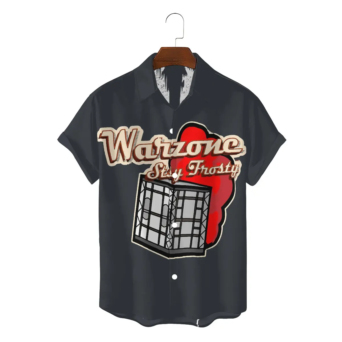 

COD Warzone Game Man Shirts Stay Frosty Distinctive 3D Shirt Original Streetwear New Trend