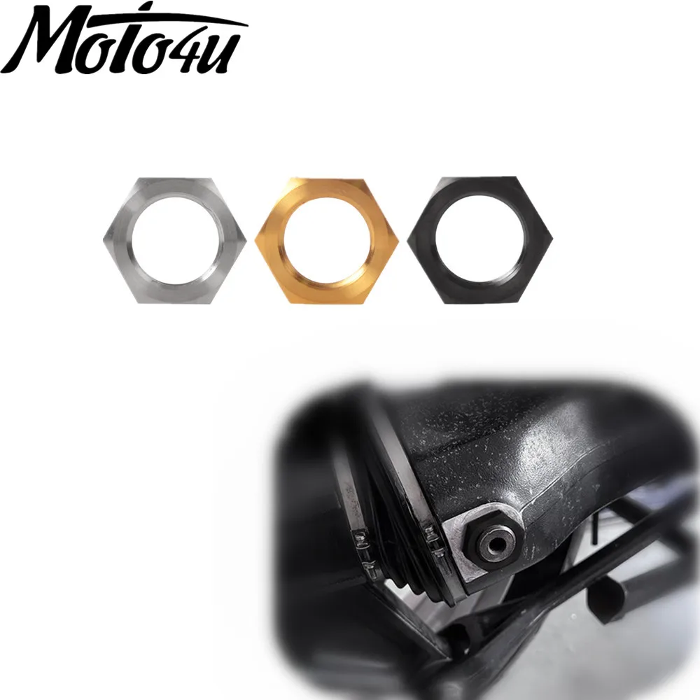 

M20X27 Титановая гайка приводного вала мотоцикла Cafe Racer для BMW K100 K100RT K100RS K75