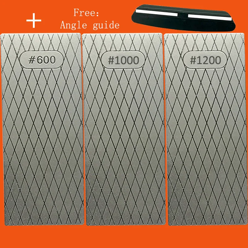 Diamond Sharpening Stone Knife sharpener 150*65*2.5mm Ultra-thin Honeycomb Surface Kitchen Grinding Tool Whetstone | Дом и сад