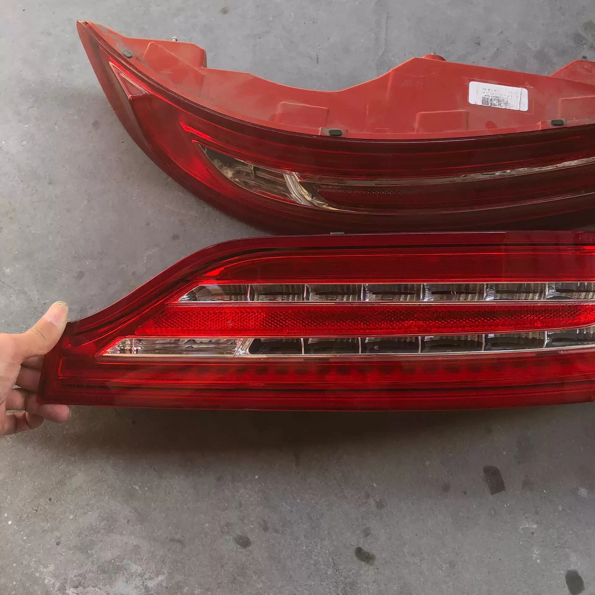 Пара светодиодный льных задних светодиодных фонарей задние фонари стоп-сигнал