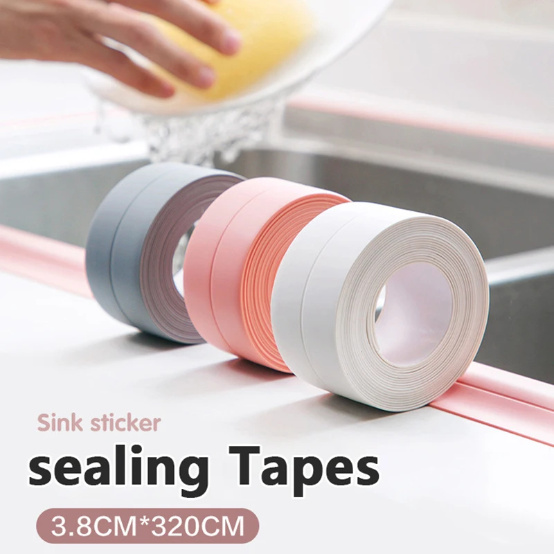 Уплотнительная лента из ПВХ для ванной кухни душа уплотнительная самоклеящаяся