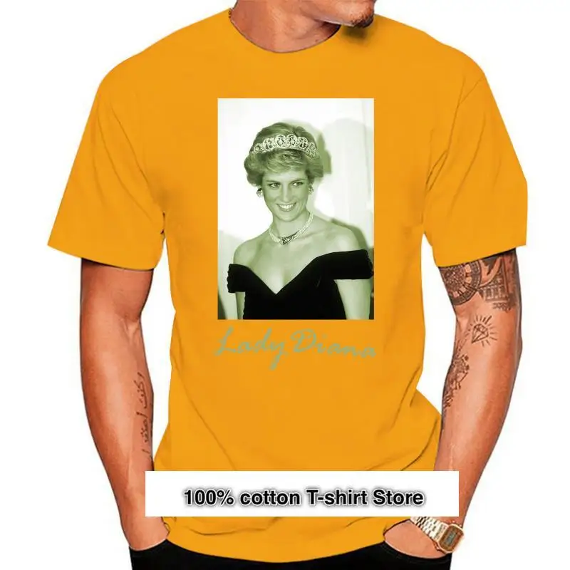 

Camiseta Funy para hombre y mujer, camisa de Lady Diana, tshirs