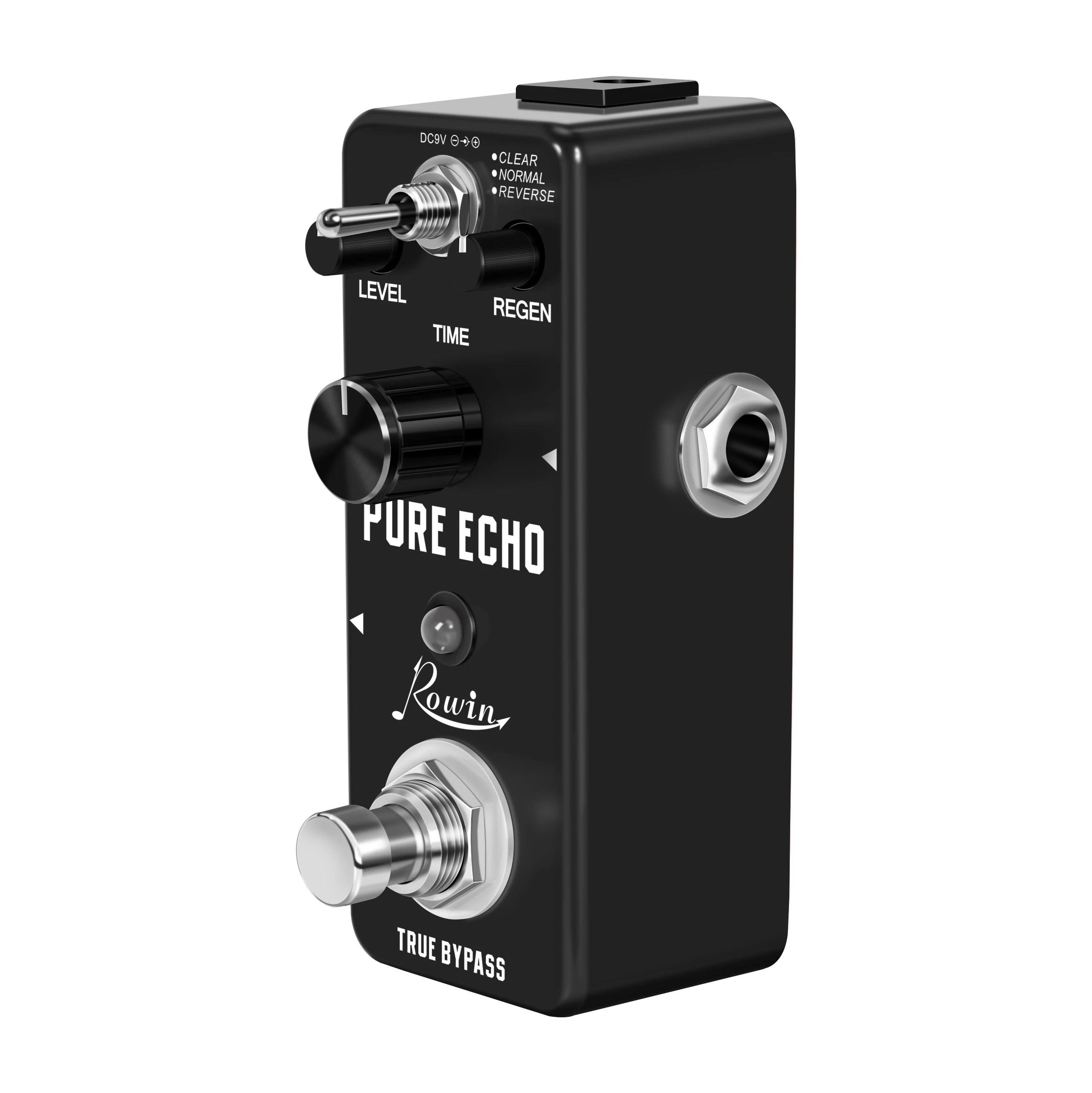 Rowin LEF-3803 цифровая педаль с эффектом эхо задержки для гитары бас с 3 режимами четкий нормальный обратный (art.: 3920be5820eda) - 3920be5820eda