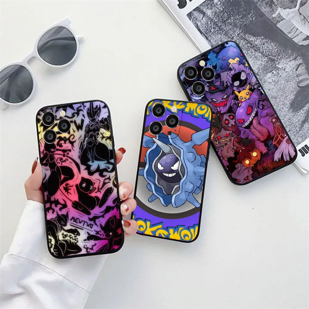 Силиконовый чехол для OPPO Reno 2 2F 2Z 3 6 6Z 7 7Z Find X3 X5 NeoLite Pro Plus MR-48 Pokémon Gengar