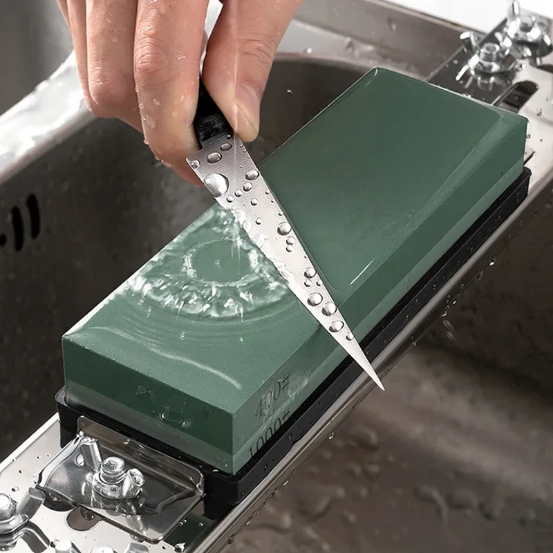 Точильный камень для кухонных ножей точильный двухсторонний 240 400 600 800 1000 грит