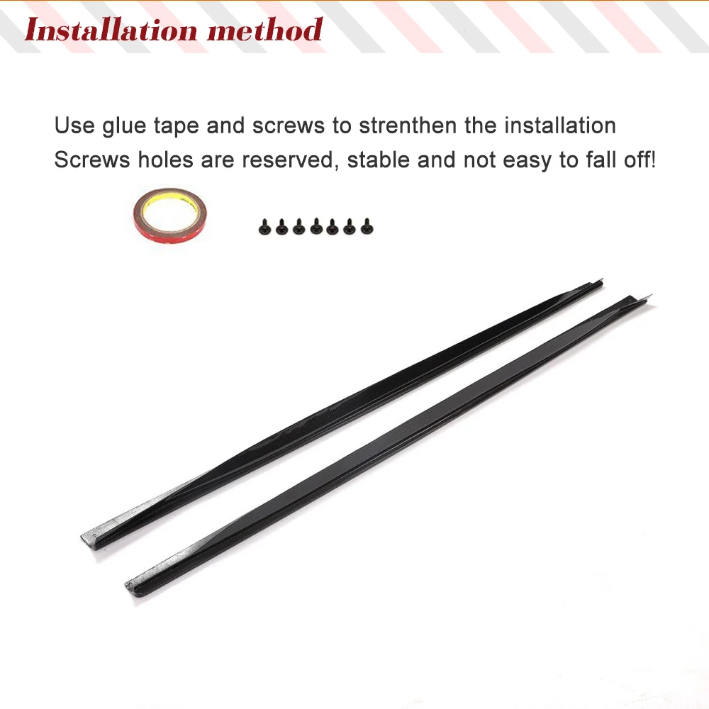 Удлинитель боковой юбки из сухого углерода для BMW 4 серии G22 G23 M-SPORT 2D рокерная