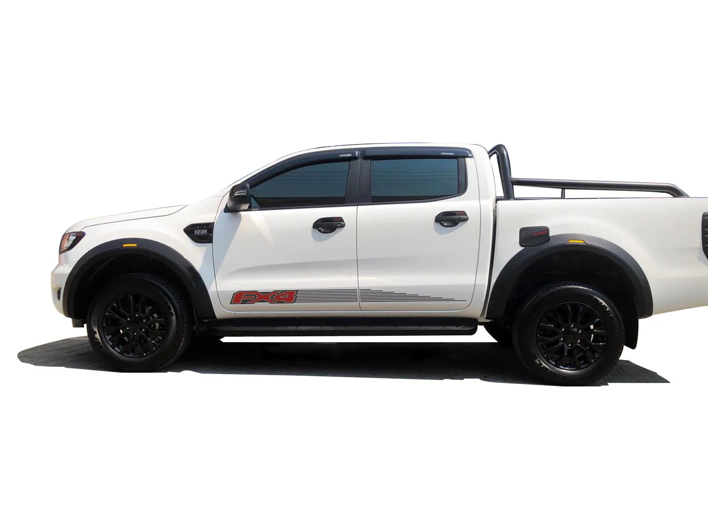 Расширители крыла для Ford Ranger Wiltrak 2019-2022 Xlt Limied 6 шт./компл. Черный со встроенным
