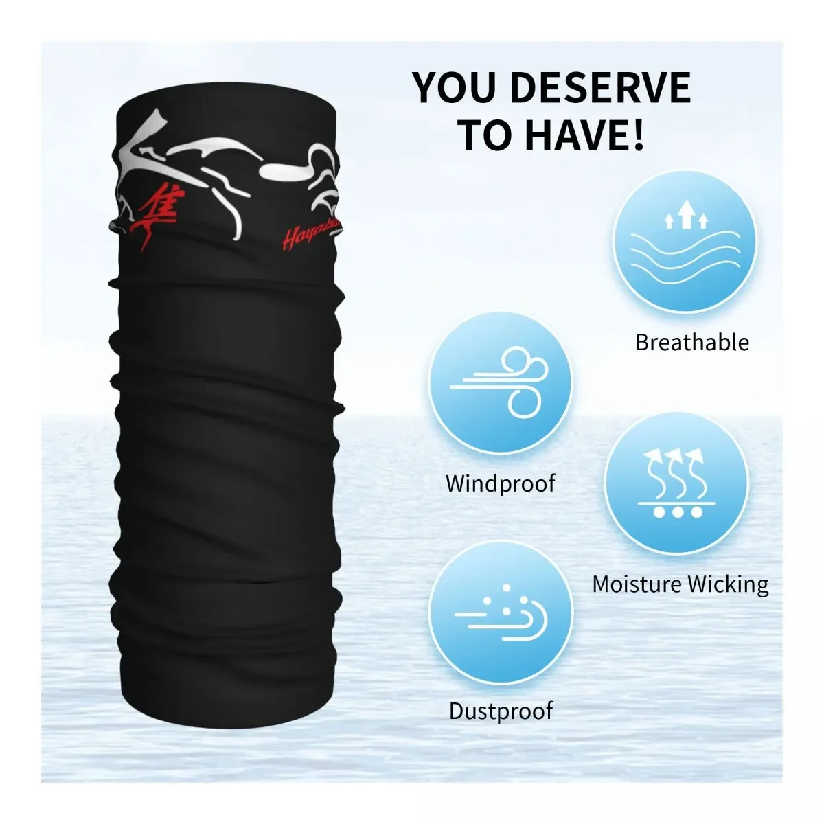 Рисунок 3 - Мужской шарф-накидка для мотоцикла