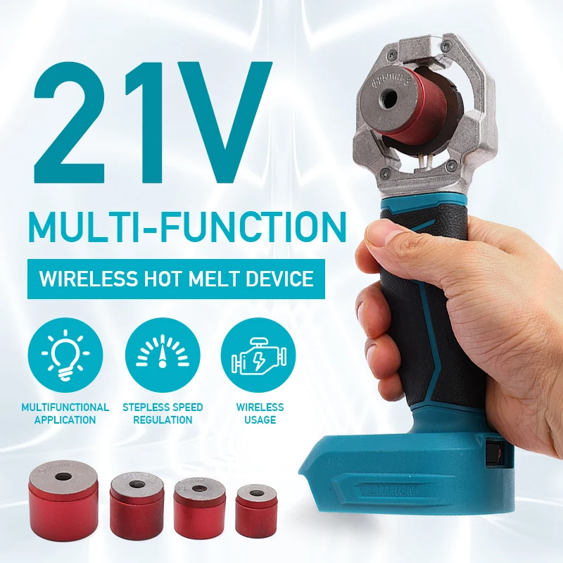 

Pipe Welding Machine Cordless Electric Hot Melt Machine Portable Welding Machine Power Tool Rechargeable For Makita 18V Battery