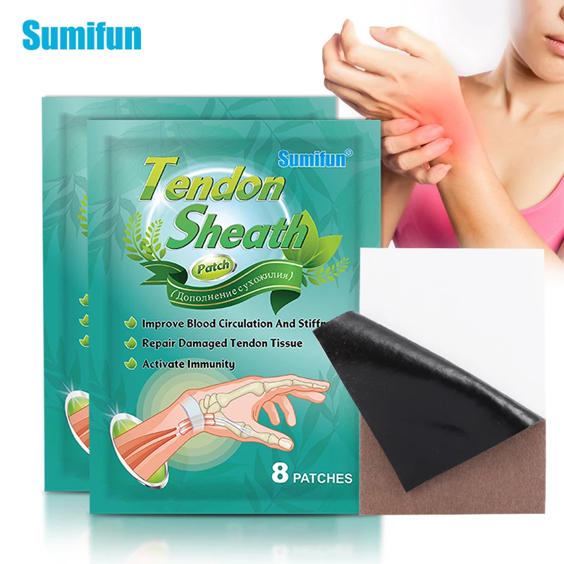 

16/32pcs Tenosynovitis Patch Wrist Arthritis Hand Thumb Finger Pain Relief Stickers Tendon Sheath Therapy Plaster Care Massage