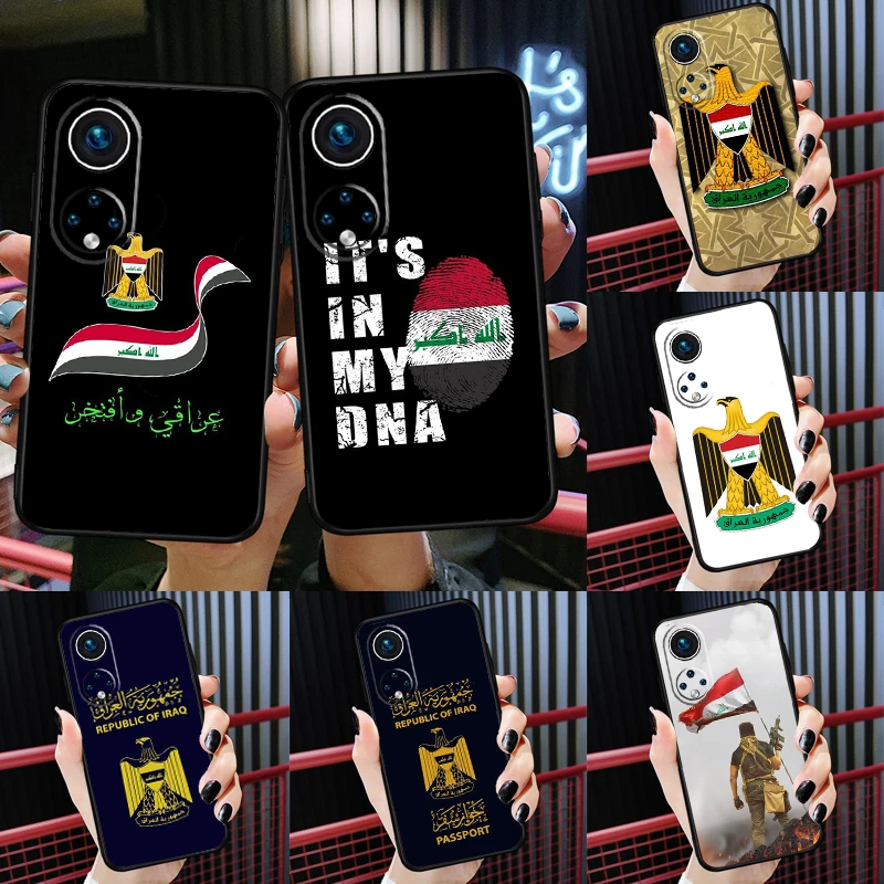 

Iraqi Iraq National Flag Case For Honor 50 Lite Cover For Huawei P50 Pro P20 P30 P40 Lite P Smart Z 2021 Nova 5T