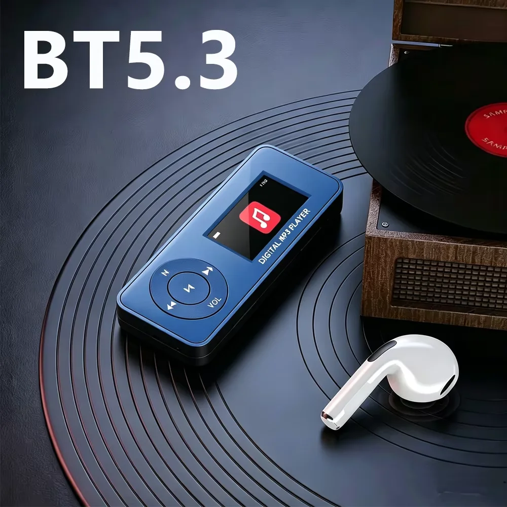 Фото Мини-плеер KEBIDUMEI MP3 с Bluetooth 5.3, портативный проигрыватель для студентов, для плавания, бега, езды на велосипеде, со встроенным динамиком, поддержкой FM-радио и электронных книг №4