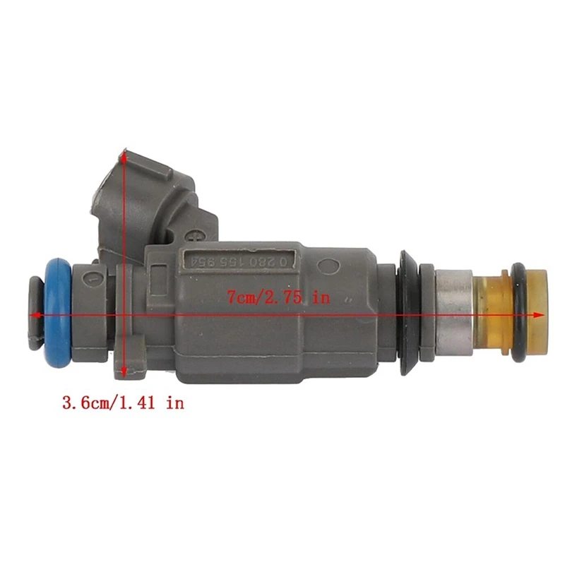 4X New Fuel Injector For Subaru Baja Legacy Outback 2.5L H4 NA EJ25 255 FBLC-100 16611-AA43A