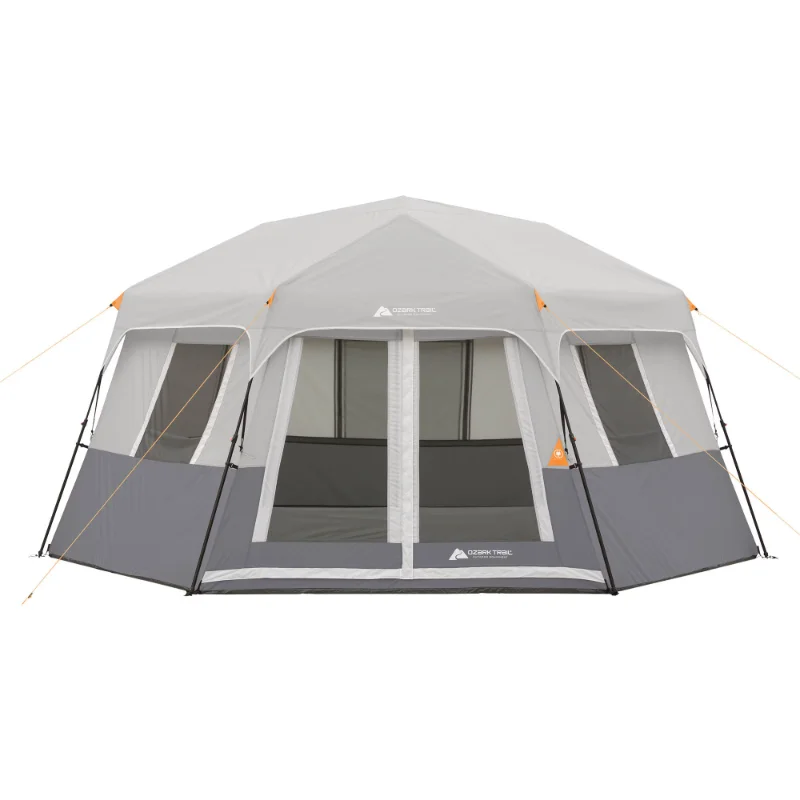 

OUZEY Trail 8-Person Instant Hexagon Cabin Tent
