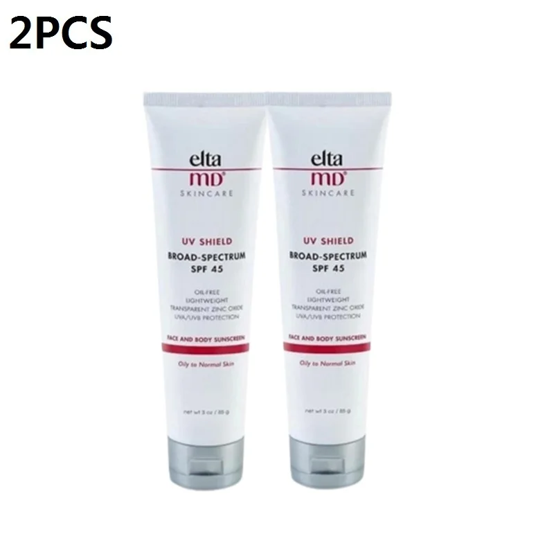 

2PCS EltaMD UV Sunscreen SPF45 Makeup Facial Shields Primer Broad-Spectrum Anti Oxidant Waterproof Prevent Sunburn Beauty Health