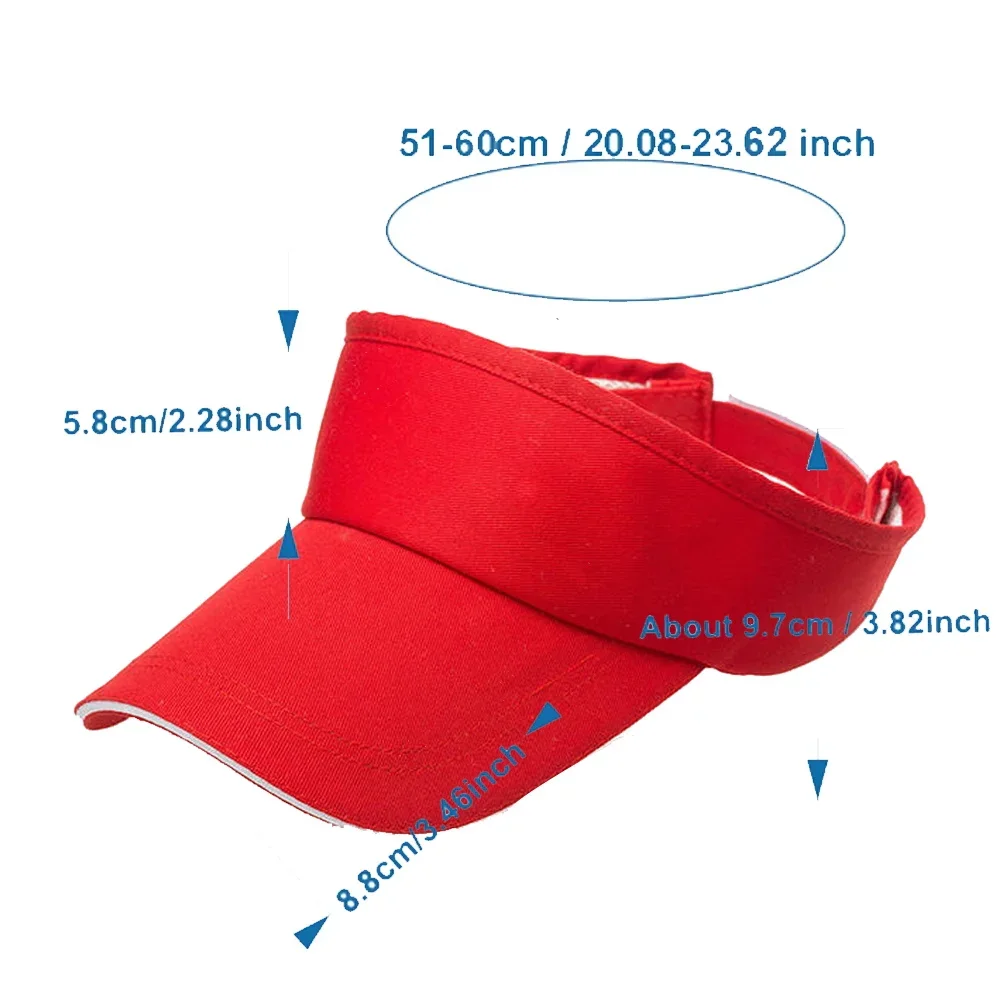 Baseball Cap New Era Design Outdoors Sun Hat Ttravel Print Series Red Empty Top for Golf Marathon Running