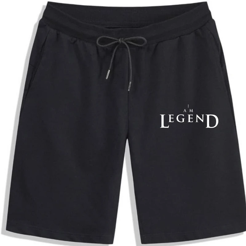 

Шорты I Am Legend мужские с круглым вырезом, оригинальные хлопковые стандартные, с принтом, подарок для отдыха, весна-осень