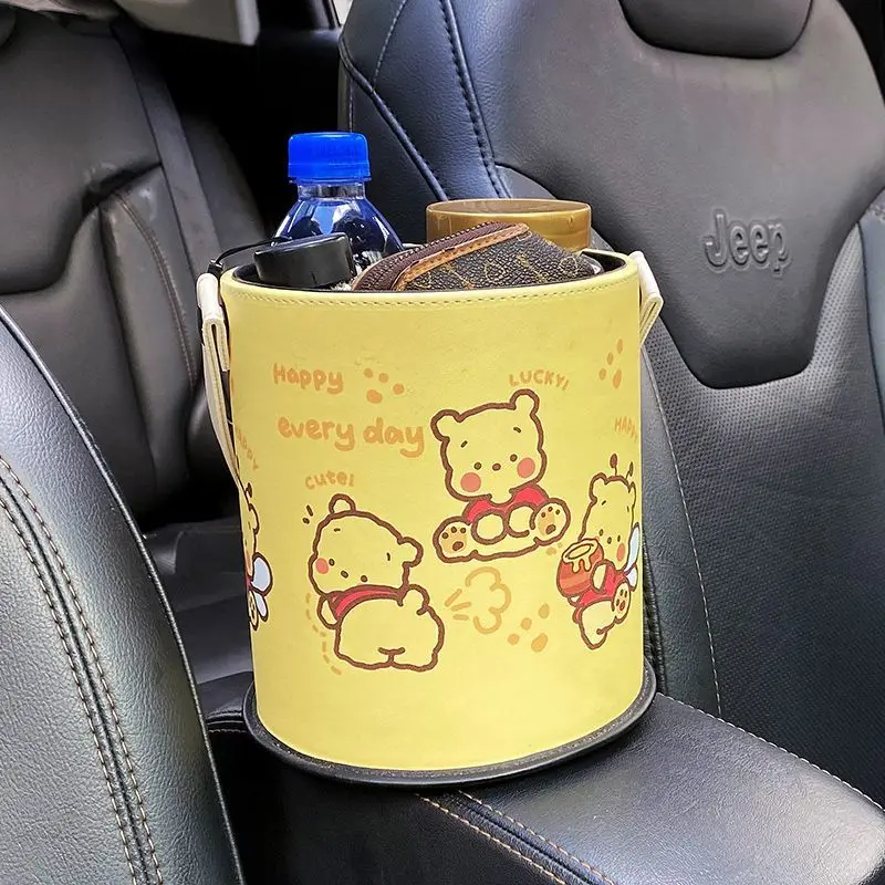 Sanrio Pacha собака автомобиль висит маленький мусорный бак мультфильм Дисней Винни