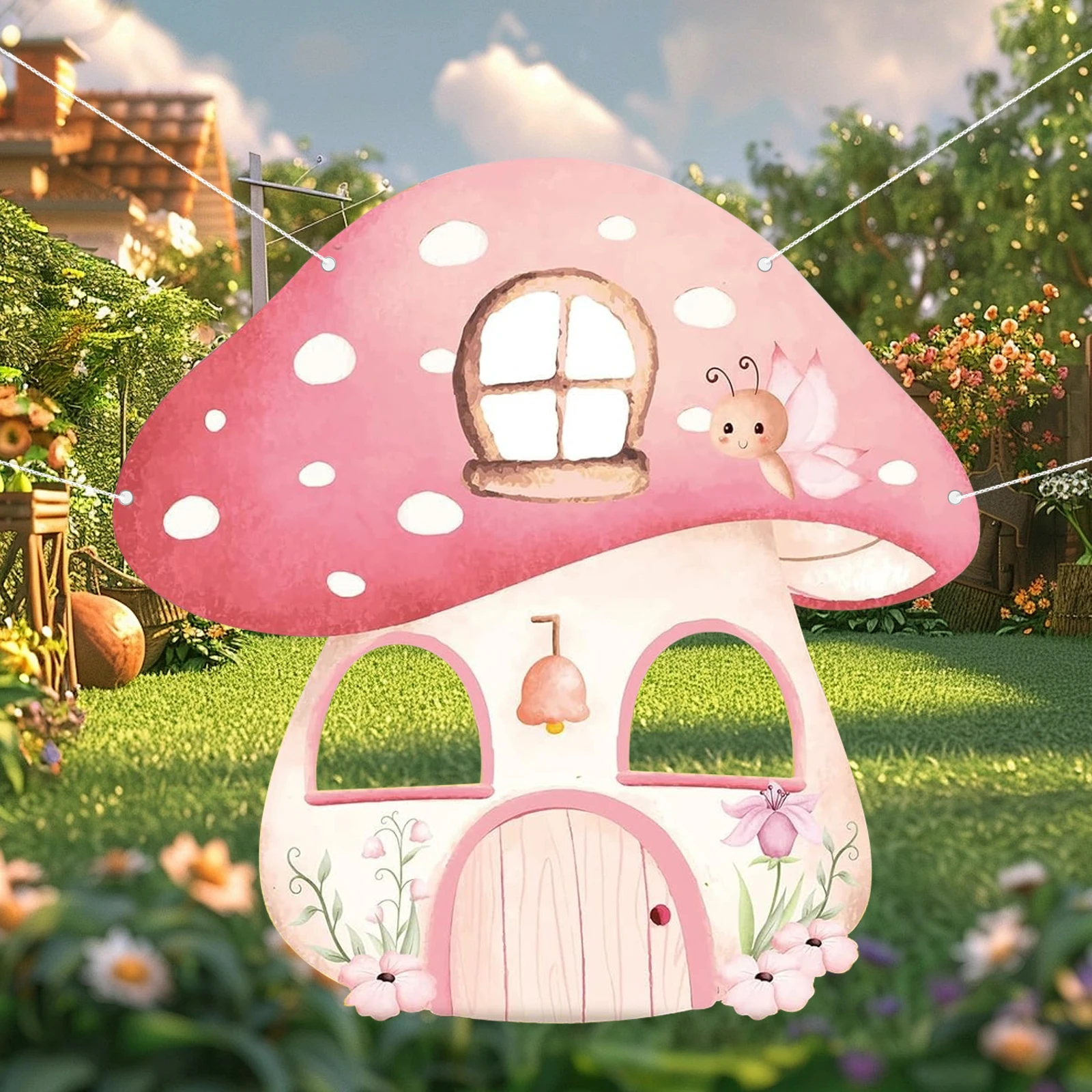 

Розовые феечные декорации для фотосессии