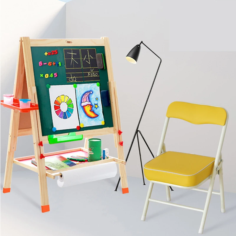 

Small Stool Folding Stool Back Chair Family Use Children's Stool Low Stool Small Chair Folding Chair Portable Adult