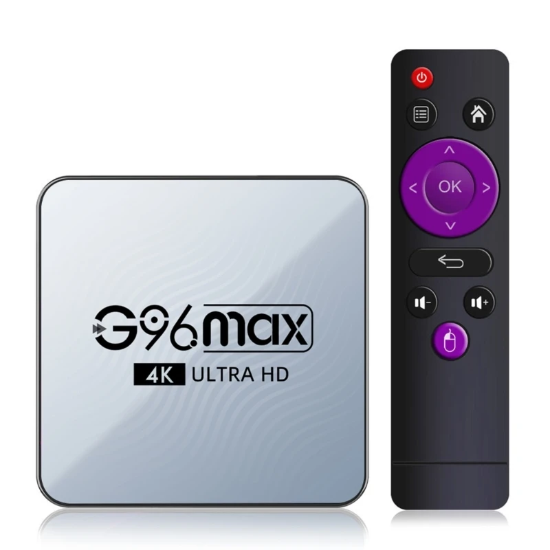 

ТВ-приставка 2,4G Φ Wifi Set-top Box RK3318 Chip Media Player Kit с пультом дистанционного управления