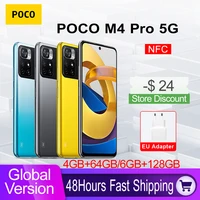 Global Version POCO Pro Smartphone NFC 6GB 128GB Dimensity 810 Octa Core 6 6  90Hz FHD  DotDisplay 50MP 33W Pro 5000mAh