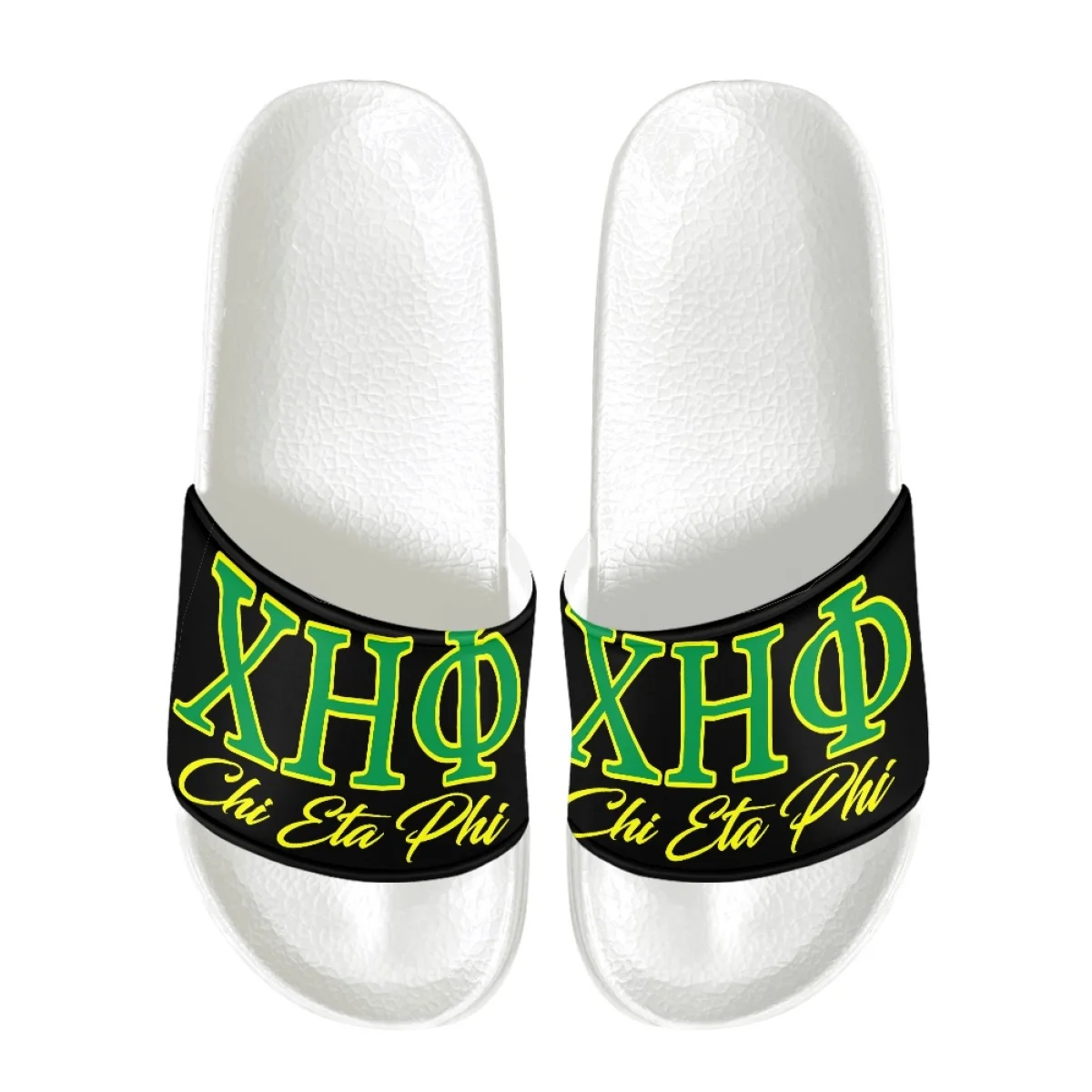 Шлепанцы Chi Eta Phi Sorority женские дизайнерские сандалии для дома и ванной мягкая
