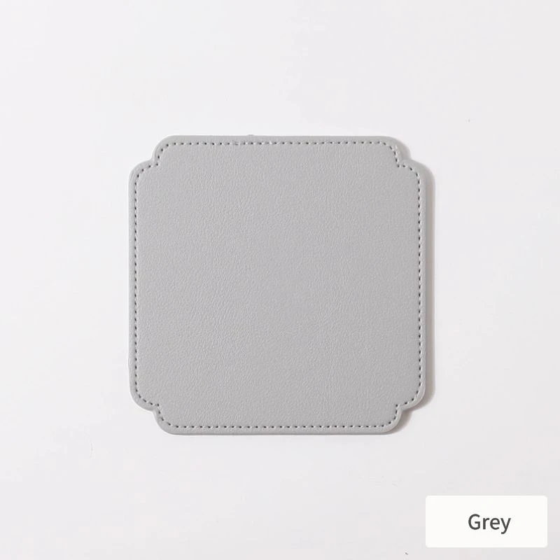 

Коврик под кружку из искусственной кожи, набор из 4 штук