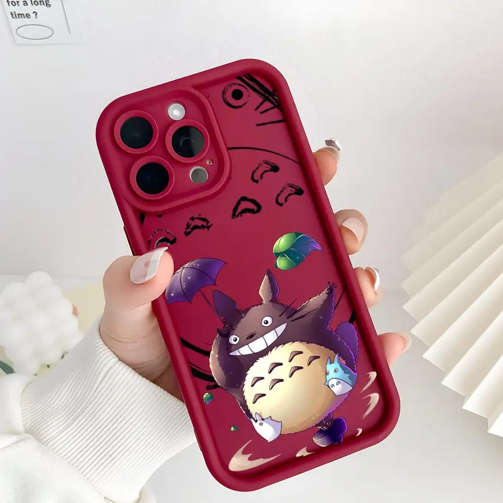 Чехол для телефона MINISO с изображением аниме T-Totoros R-Reflectivess лестница глаз Iphone 11 12 13