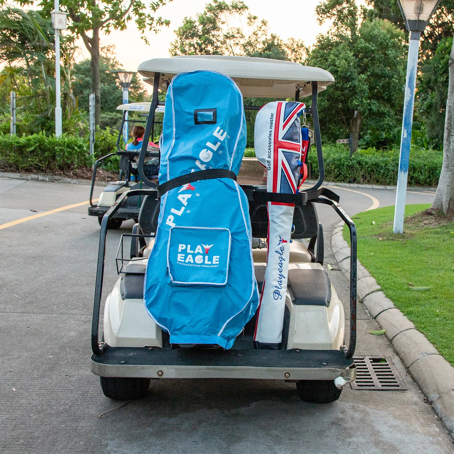 PLAYEAGLE Waterproof Nylon Golf Mini Foldable Portable Sunday Pencil  Bag  for 5~8pcs Clubs  Aviation  Accessories