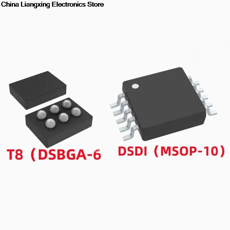 

10Pcs 100% New TMP432BDGSR DSDI TMP108AIYFFR T8 MSOP-10 MSOP10 DSBGA-6 BGA6 Brand new original chips ic
