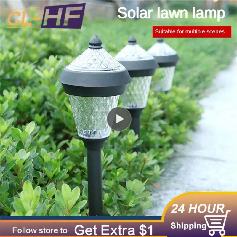 

Solar Lamps And Lanterns Solar Light Wide Lighting Range Intelligent Light Control Floor Lamp White Light Lighting Decoration