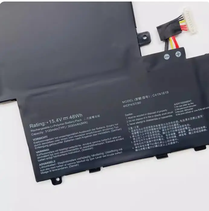 Новый аккумулятор для ноутбука C41N1619 ASUS Pro B9440 B9440UA B9440UA-GV0094R B9440UA-GV0100T B9440UA-GV0056R 0B200-