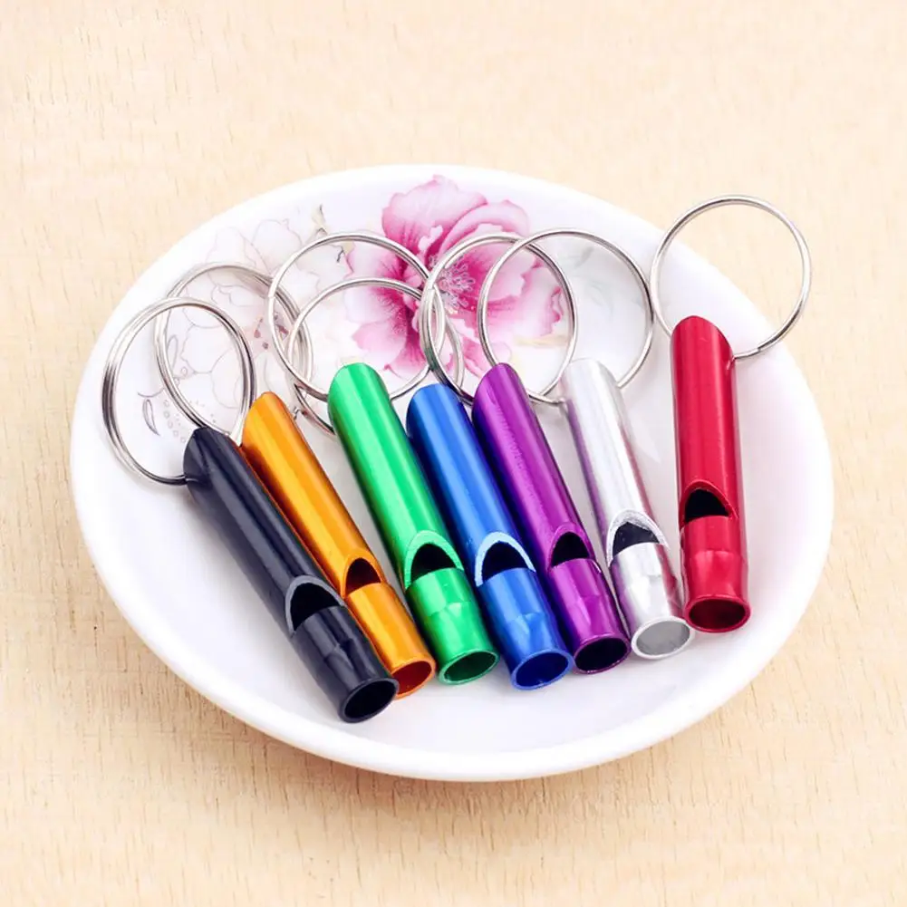 

Outdoor Multifunctional Whistle Pendant With Keychain Keyring For Outdoor Survival Emergency Mini Size Rescue Whistle