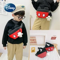 disneys new mickey fashion childrens waist bag childrens messenger bag high quality large capacity boys and girls chest bags