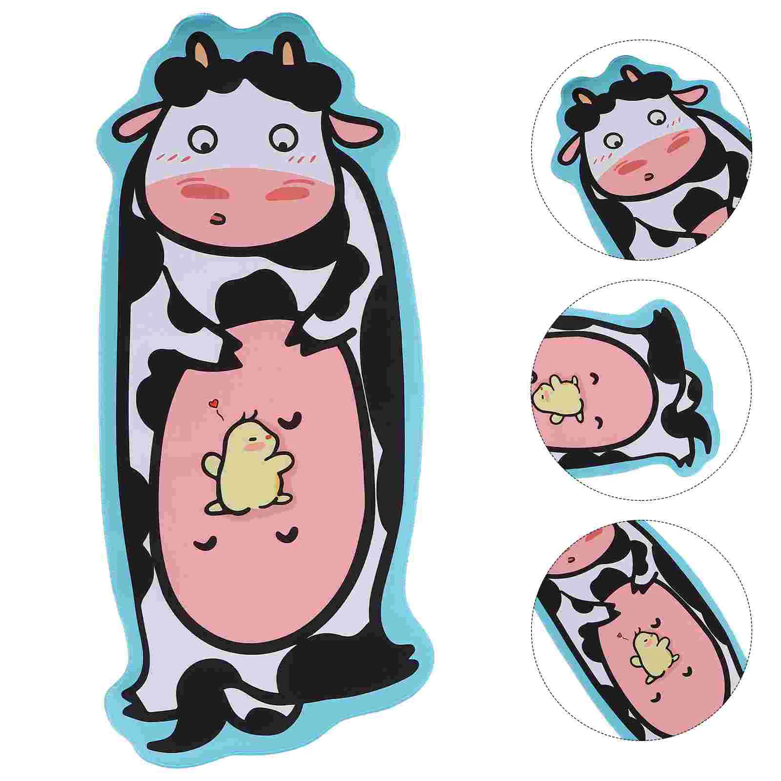 

Mat Pad Mousepad Animal Laptop Extended Rubber Decorative Officenon Gaming Writing Big Large Table Desk Cow Keyboard Cushion