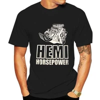 hemi horsepower drag race hot rod power boat t shirt