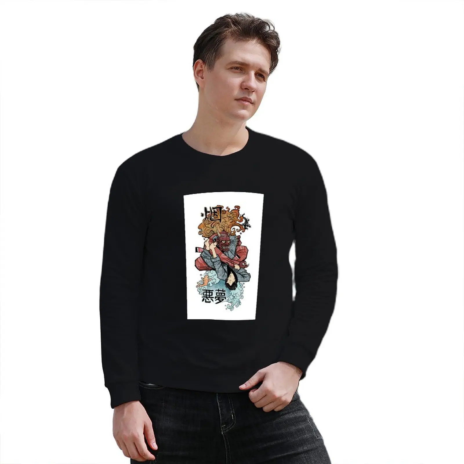 Пуловер с капюшоном DEVILS TRIANGLE спортивный костюм мужская дизайнерская одежда