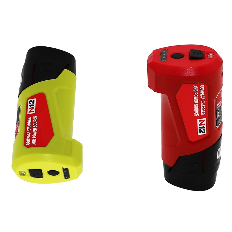 

Hot 3C-Portable USB Battery Charger and Power Source Fit for 48-59-1201 M12 USB Adapter