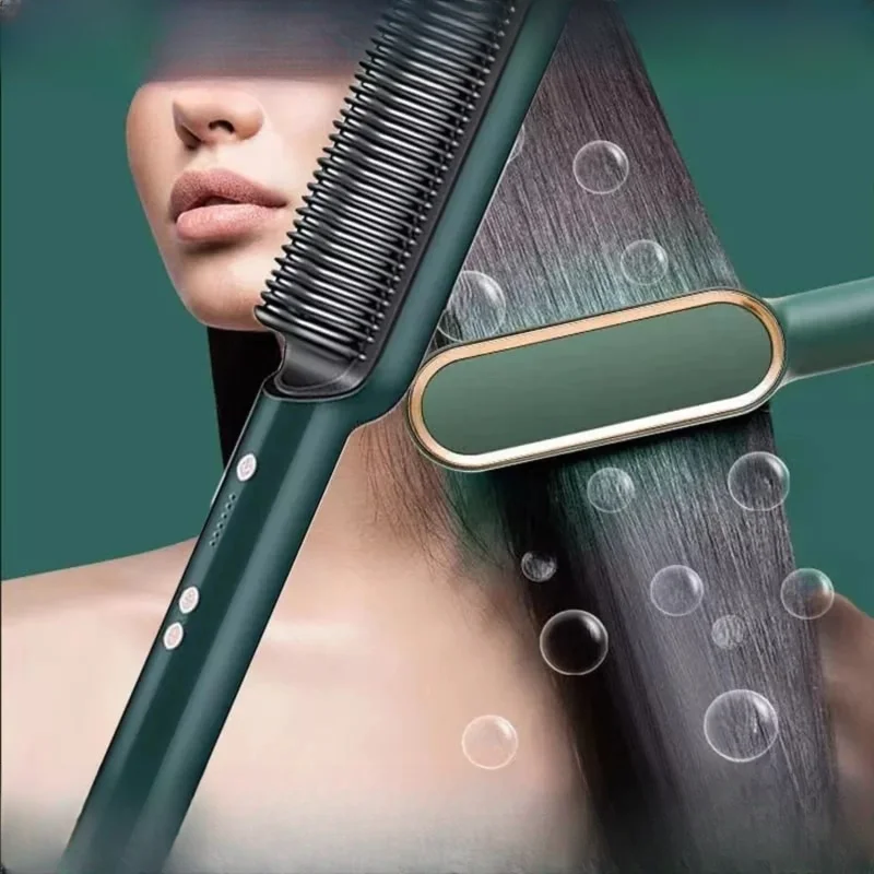 

Новинка Anion Hair Pro 3 в 1 выпрямитель щетка фен плоская пластина и бивольт завитки модельер отправить Cor aleatoria