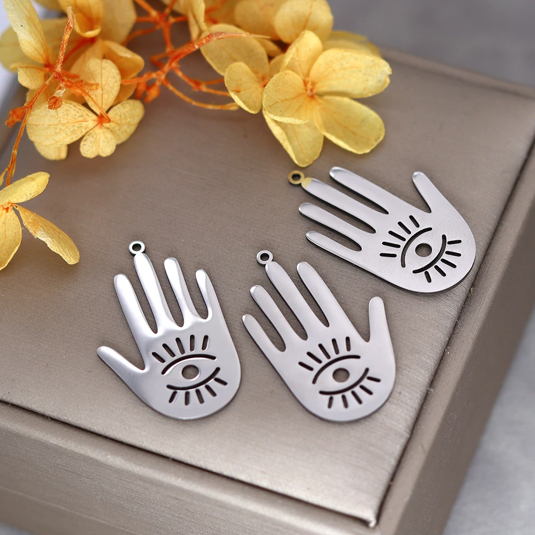 3 шт. Geek Eye DIY амулет кисточки сглаза подвески модное ожерелье серьги для женщин