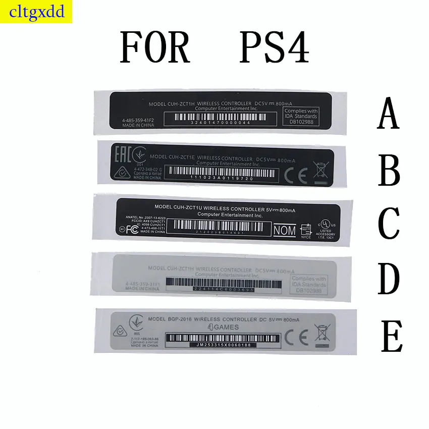 

1PCS Handle back sticker FORPS4 accessories PS4 rear shell shell sticker handle sticker Handleback sticker sticker