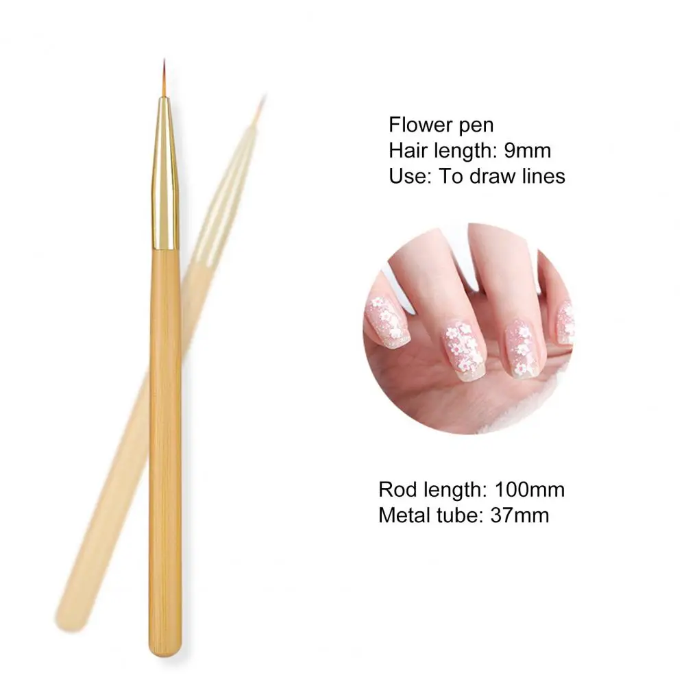 French Crescent Gradual Shading Nail Pen Liner