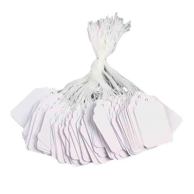 500 шт./упак. Ff ювелирные бумажные открытки тонкая хлопковая нить ручная работа