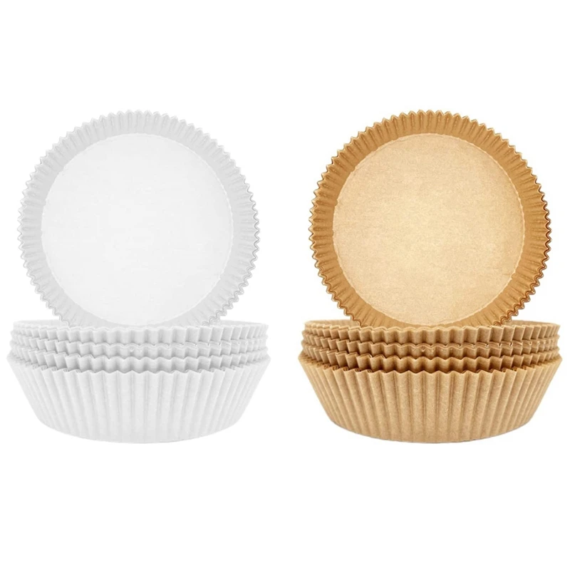 

Одноразовый бумажный вкладыш для фритюрницы, 150 шт. антипригарных одноразовых вкладышей для фритюрницы, бумага для выпечки для фритюрницы, ...