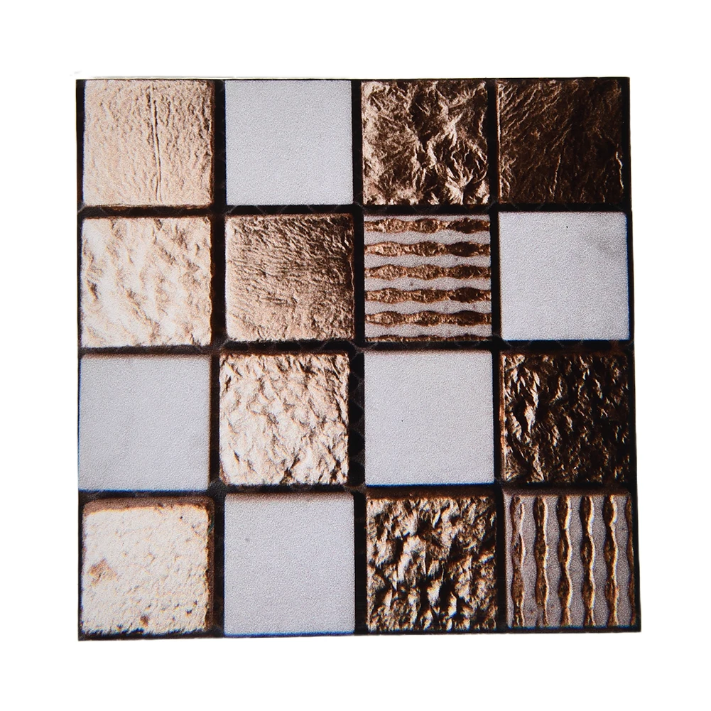 10 шт. водостойкие наклейки на стену с мозаикой