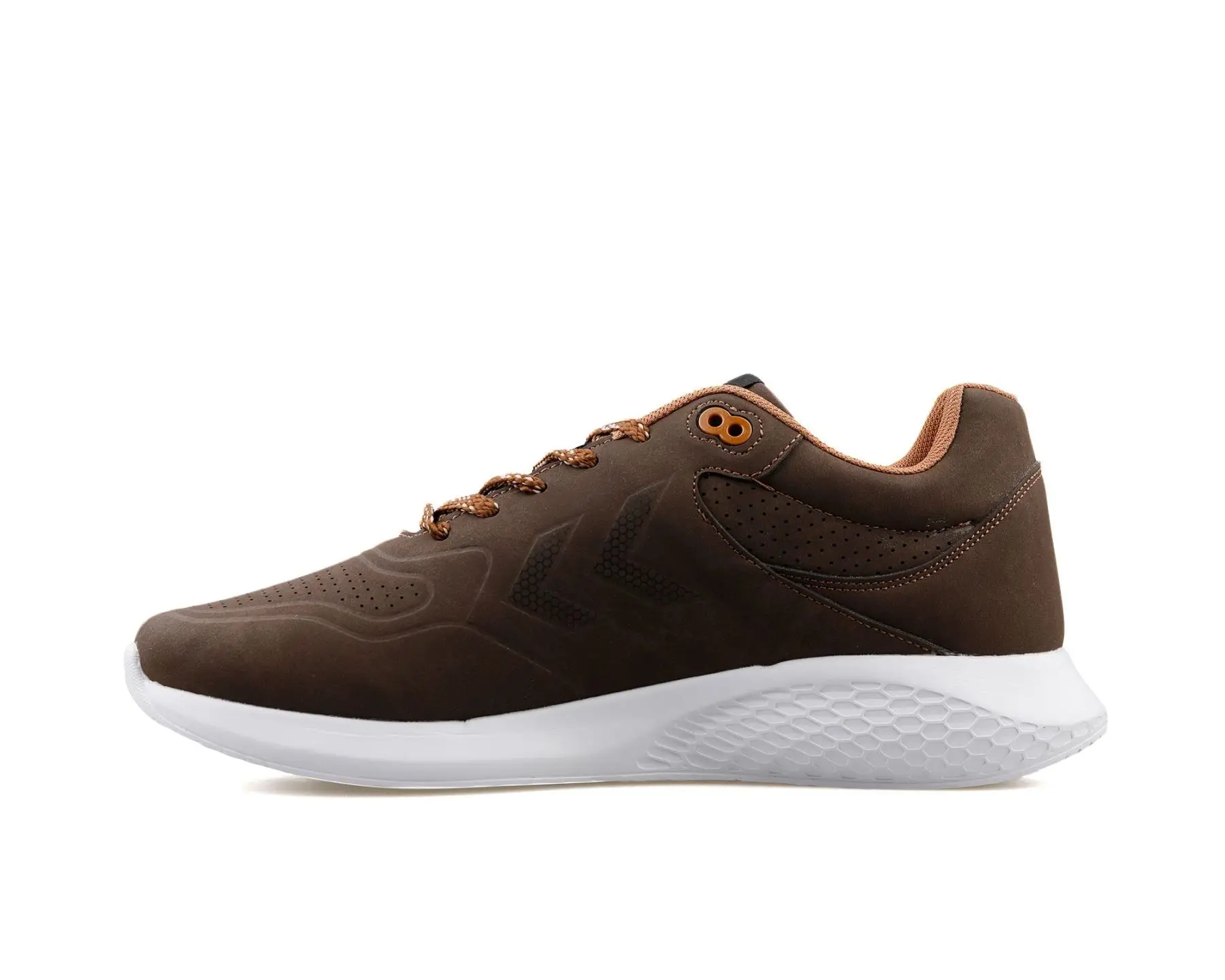 Hummel Original Men's Sneakers Casual Sneakers Brown Color Casual Running Casual Walking Shoes Hml 'S