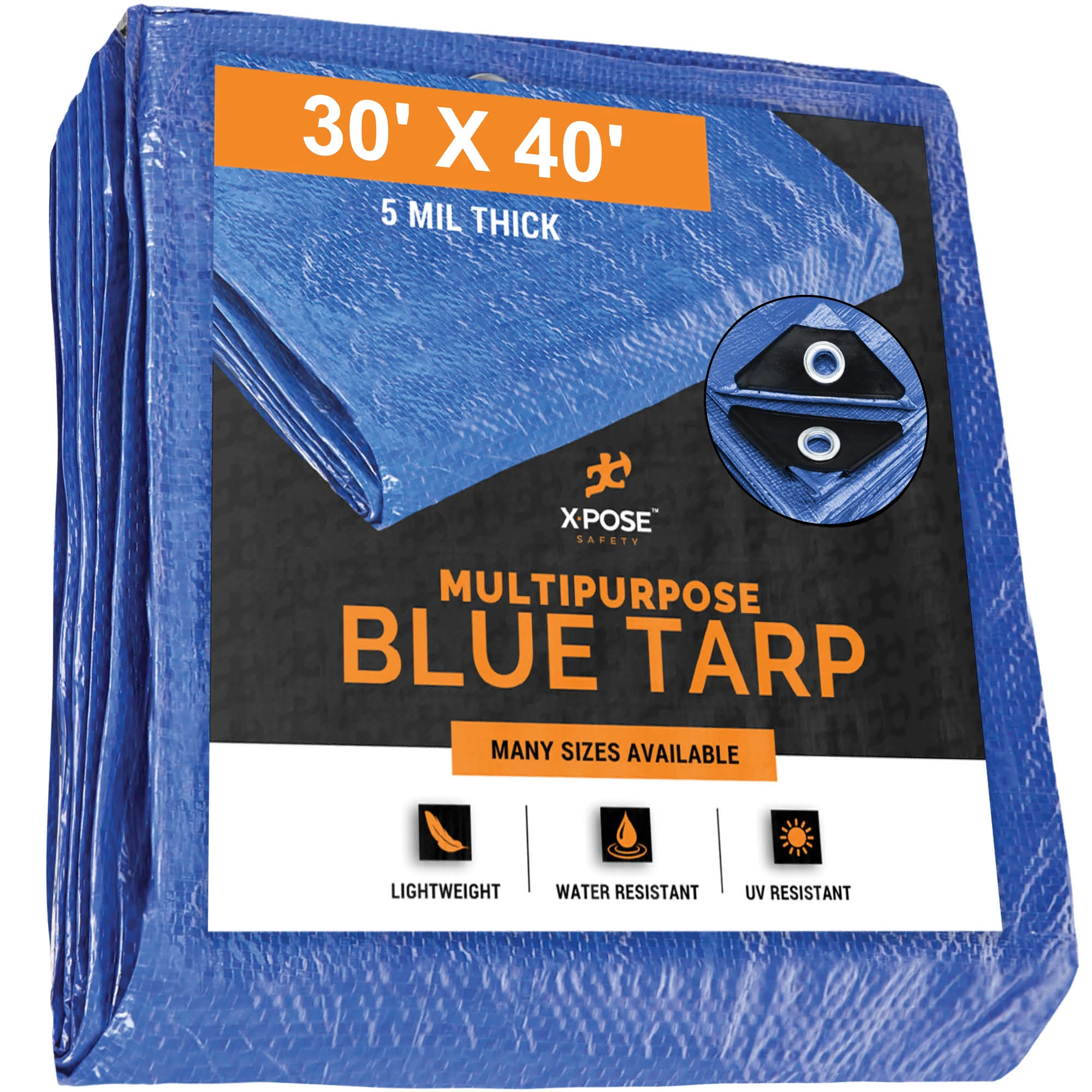 better-blue-poly-tarp-15-x-30-многоцелевой-защитный-чехол-легкий-прочный-водонепроницаемый-устойчивый-к-атмосферным-воздействиям-толщина-5-мил